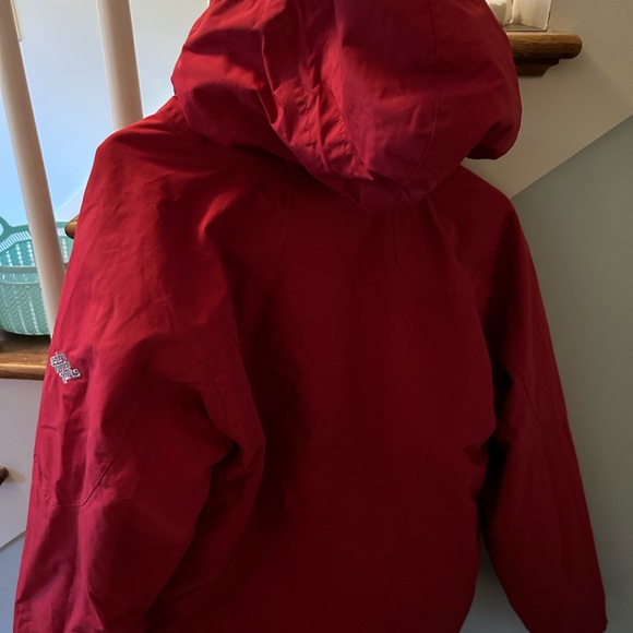 Good condition women’s large red EMS hooded winter coat - Picture 6 of 10